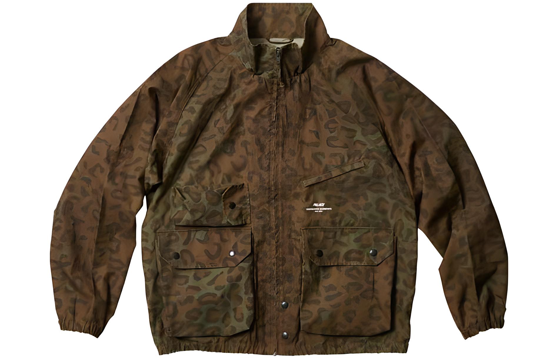 Куртка Palace Leopard Jacket (темно-коричневая)