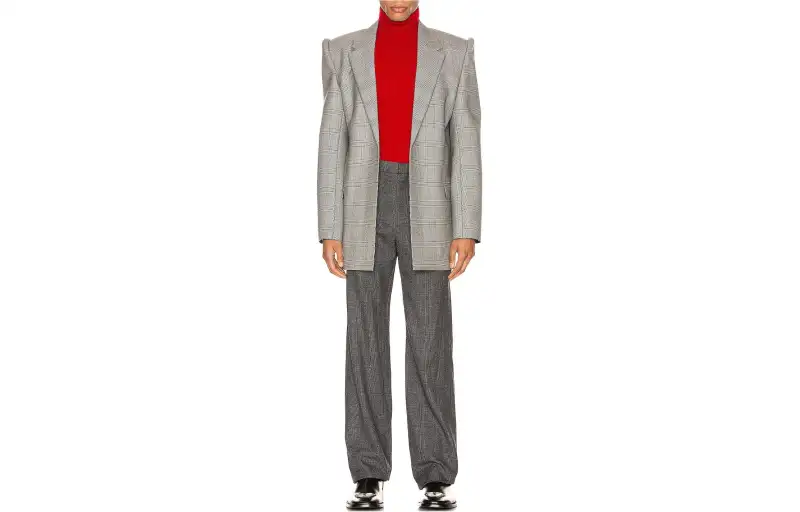 Balenciaga Business Suit Coat Men's Black
