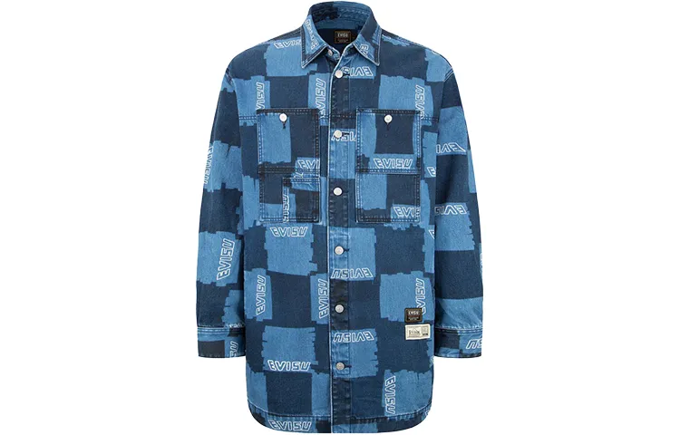 EVISU Denim Jacket Men's Denim Blue