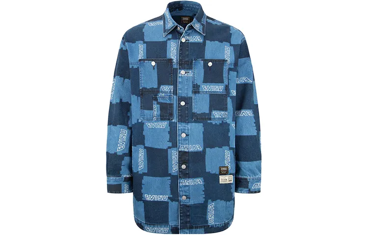 EVISU Denim Jacket Men's Denim Blue