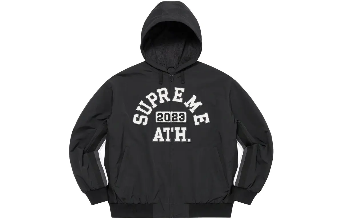 Supreme Appliqué Hooded Track Jacket