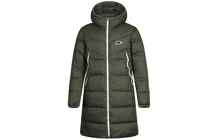Nike Down Jacket Winter Men's Army Green