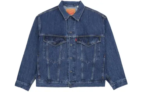 Levis Levi's Lapel Button Denim Jacket Men's Blue