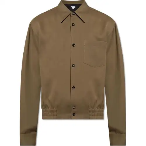 Bottega Veneta SS23 Jackets & Coats Men's Brown Green