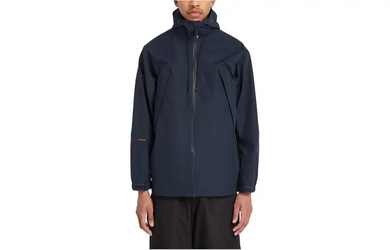Timberland Jackets Men's Dark Blue Hooded Moderate Other