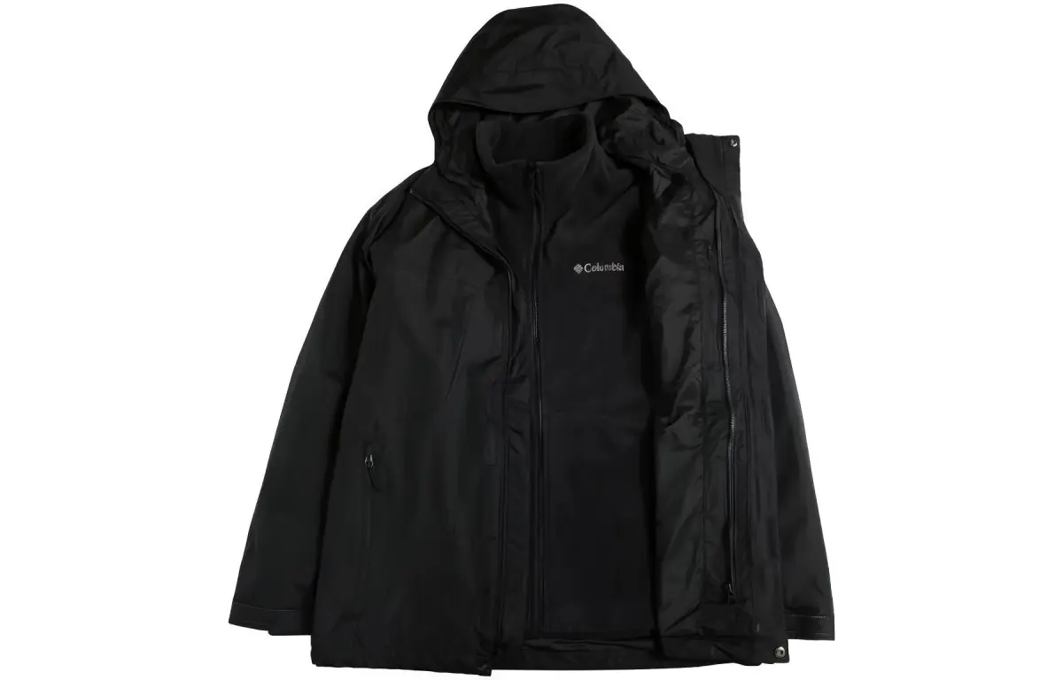 Columbia 23 Fall Waterproof And Windproof Windbreaker Jacket Men's Black