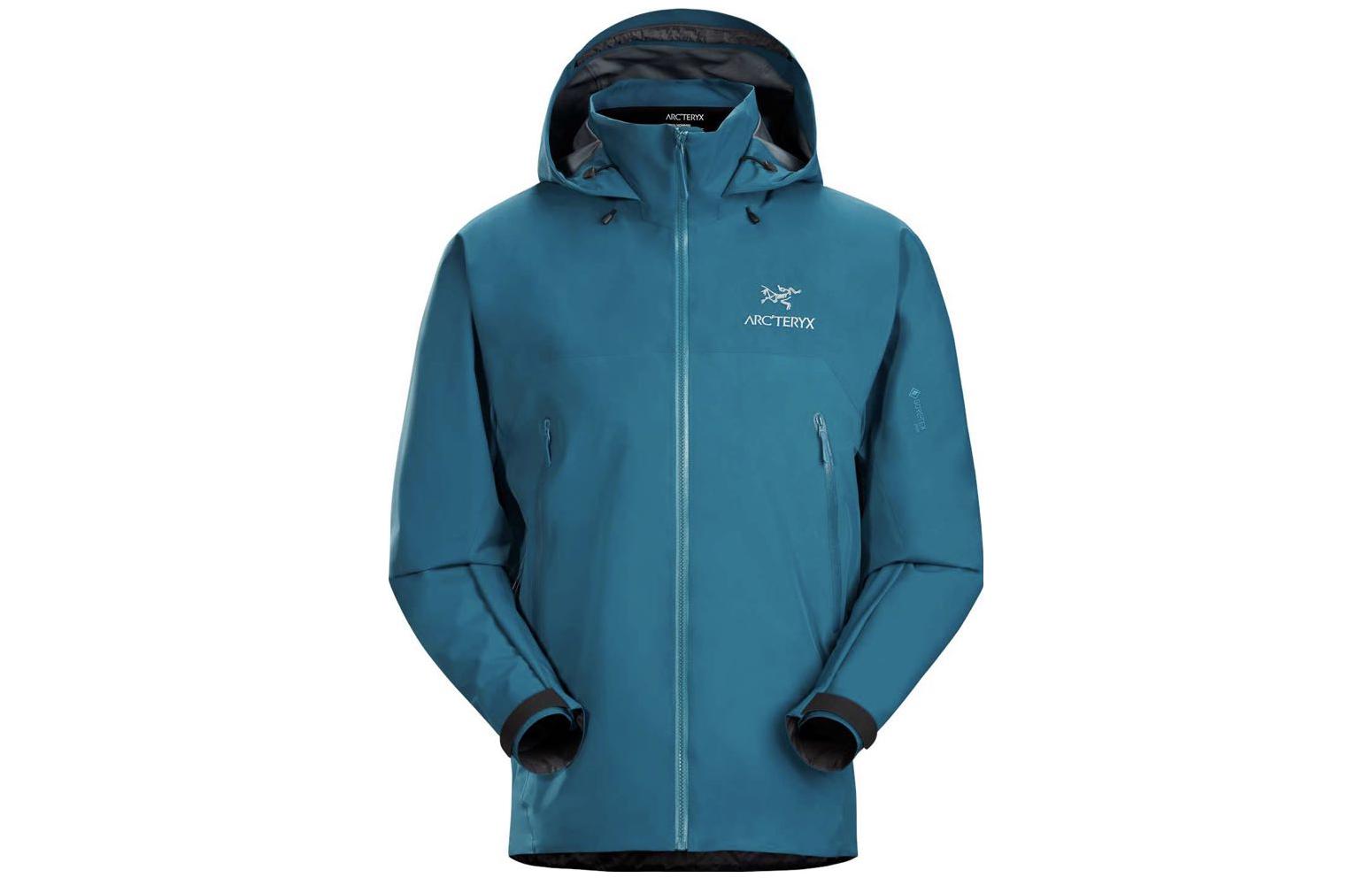 Мужская куртка Arcteryx BETA AR Gore-Tex (синяя) — фото 33