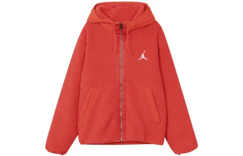 Jordan Jackets Men's Red Hooded Moderate Other
