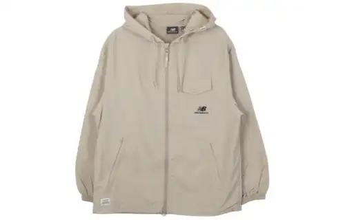 New Balance Jackets & Coats Unisex Beige