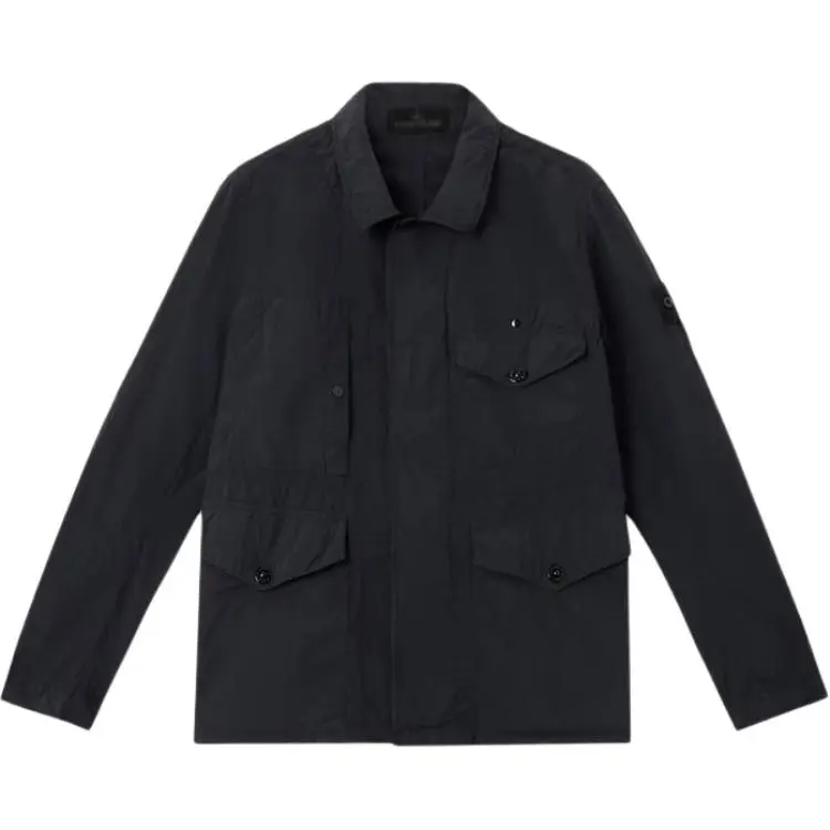 STONE ISLAND Jackets & Coats Men's Black
