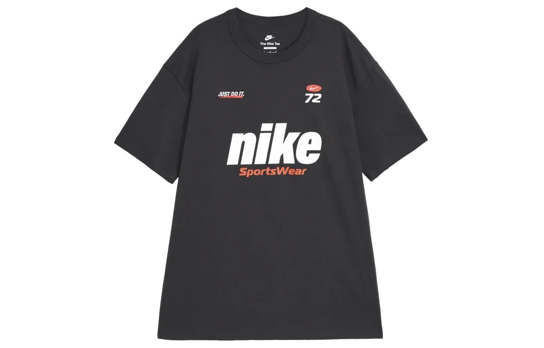 Nike Sportswear Essentials T Shirt Men's Gray Black