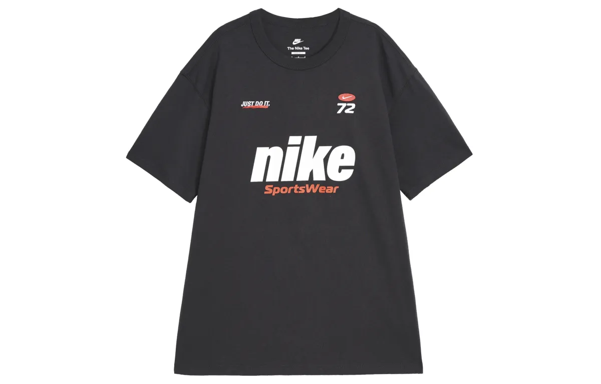 Nike Sportswear Essentials T Shirt Men's Gray Black