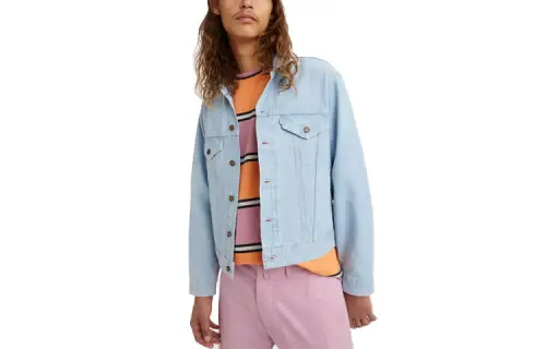 Levis Vintage Denim Jacket Unisex Blue
