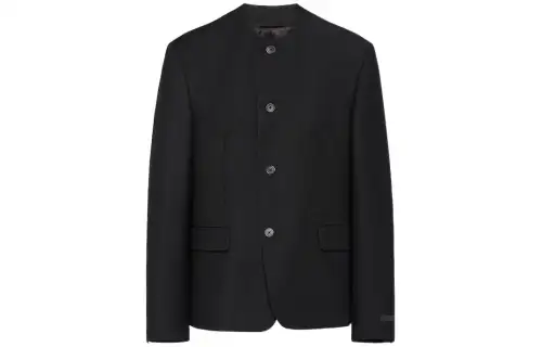 PRADA SS23 Business Suit Coat Men's Black