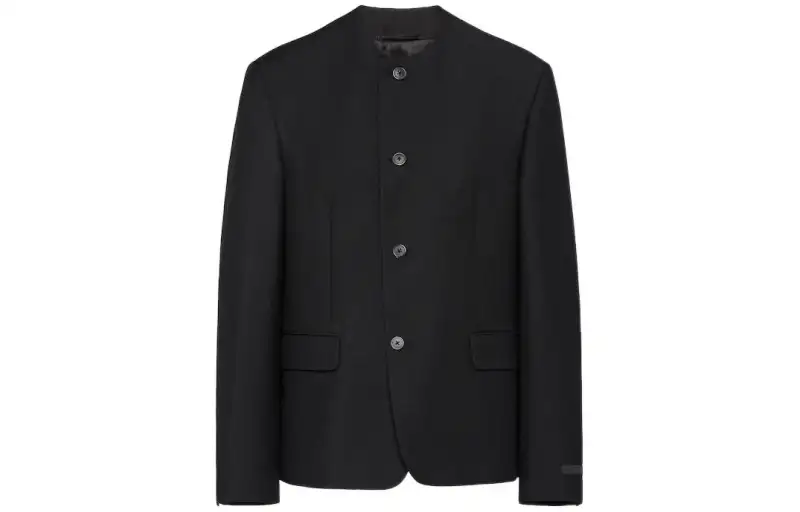 PRADA SS23 Business Suit Coat Men's Black