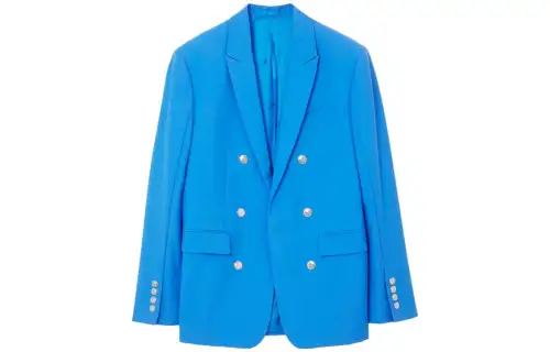 Burberry SS23 Business Suit Coat Men's Blue