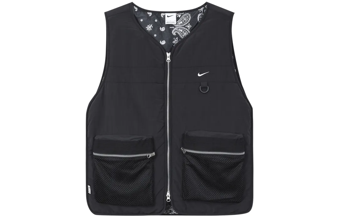 Nike Men's Full-Zip Premium Basketball Vest Black