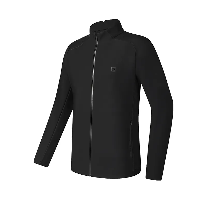 FILA Knitted Fabric Long Sleeved Coat Men's
