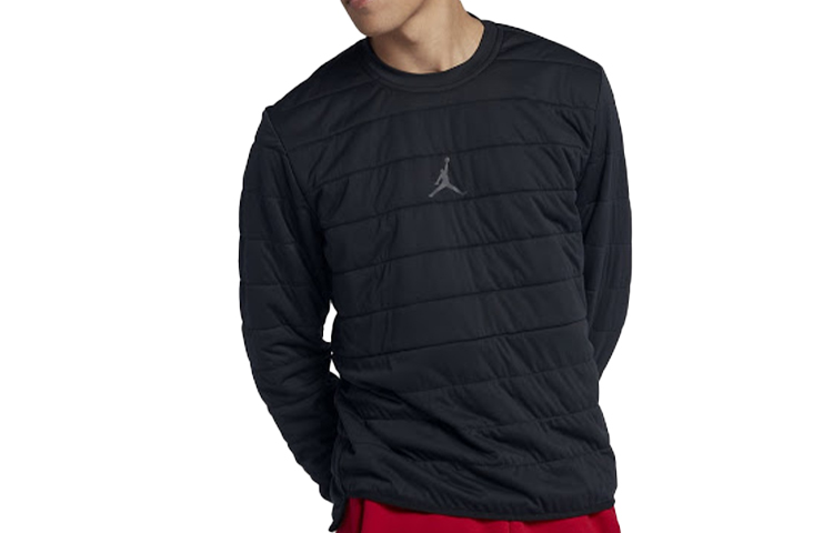 Jordan Air Jordan Puffer Jackets Men's Black Crew Neck Moderate Other