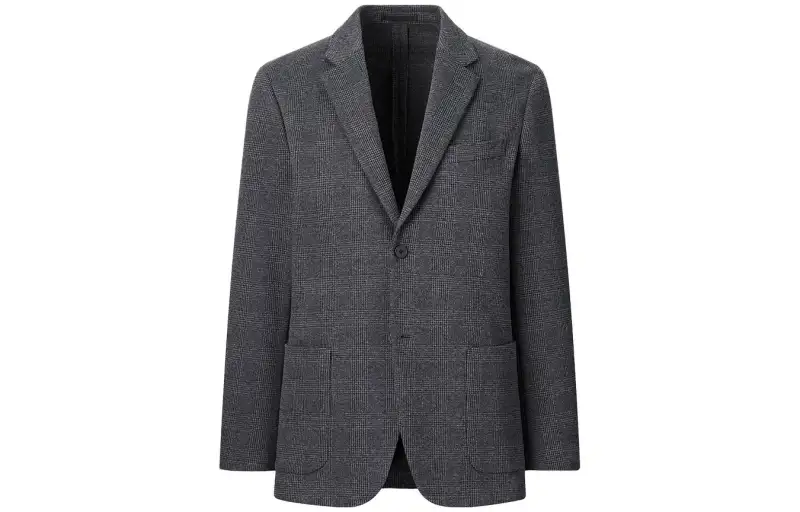 UNIQLO Business Suit Men's Asphalt Gray