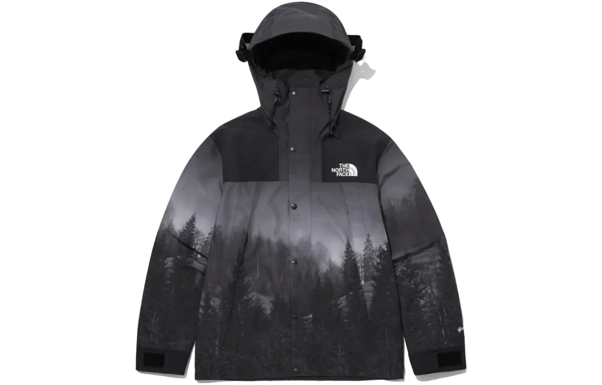 THE NORTH FACE Dark Forest FW23 Waterproof And Windproof Windbreaker Jacket Unisex Black