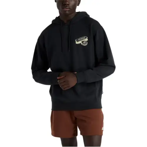 New Balance French Terry SS25 Sweatshirt Men's Black