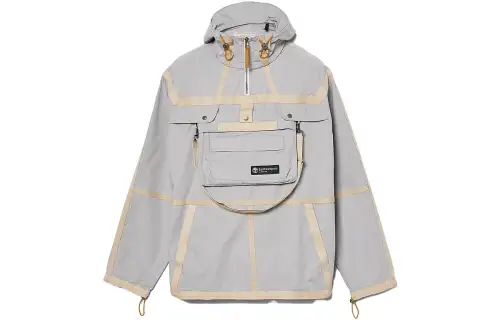 Timberland Jackets Unisex Gray Hooded Moderate Other