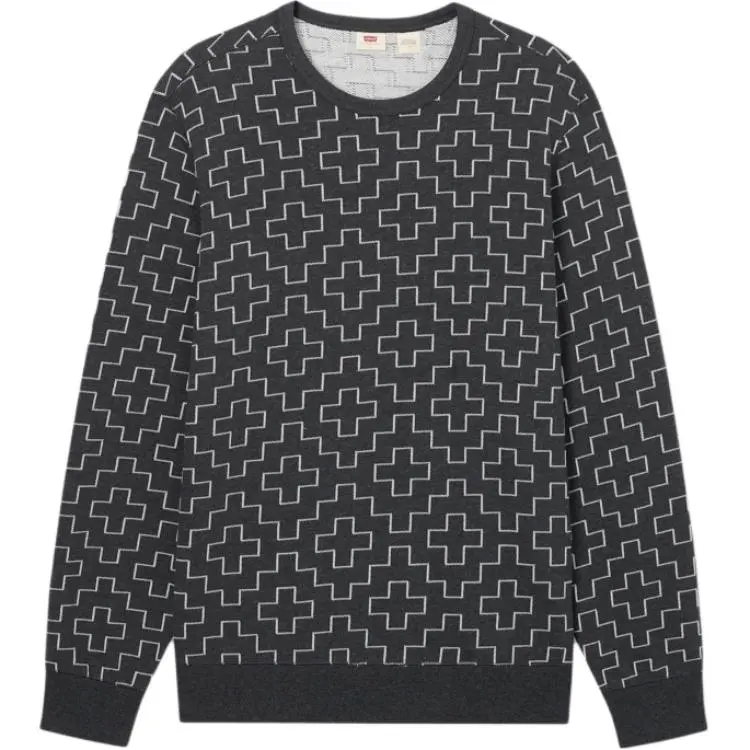 Levi's Knitwear Men's Black Crew Neck Moderate