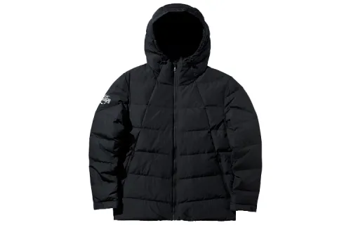 Li Ning Down Jackets Men's Black Stand Collar Moderate