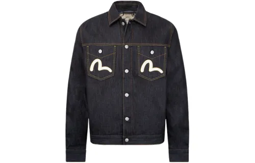 EVISU Denim Jacket Men's Denim Blue