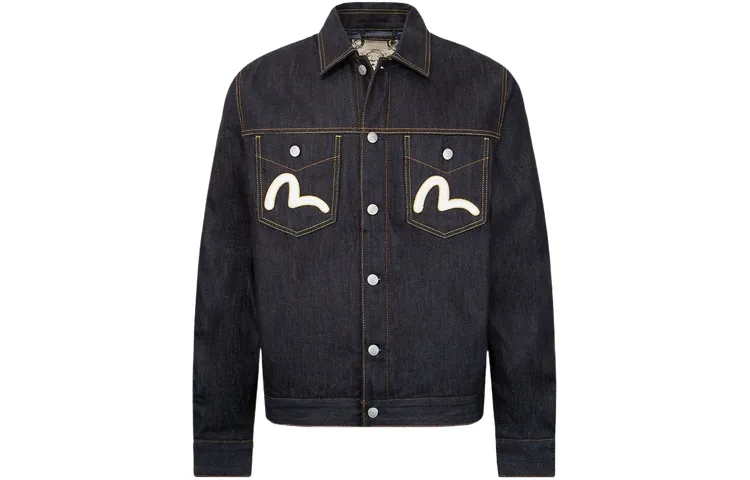 EVISU Denim Jacket Men's Denim Blue