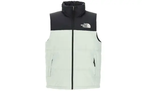 THE NORTH FACE 1996 Collection Down Vests Men's Mint Green Stand Collar Moderate Other