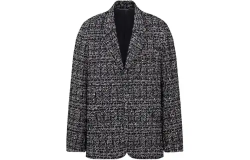 DIOR SS24 Business Suit Coat Men's Black