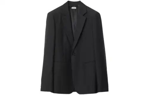 Burberry Single breasted Wool Blazer