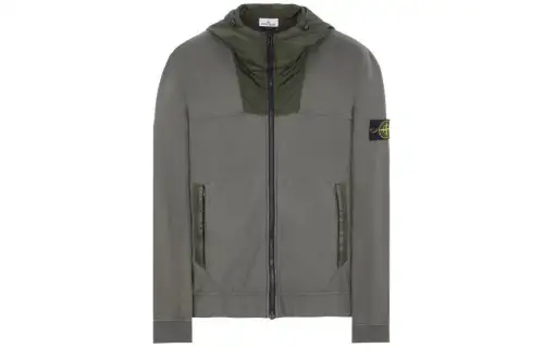STONE ISLAND Jackets & Coats Men's Green