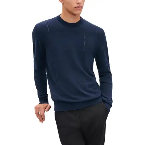 HERMES Knitwear Men's Dark Blue