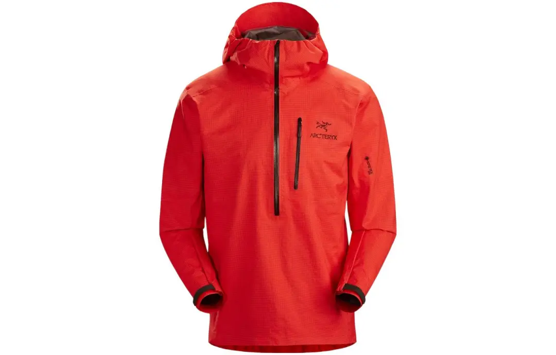 Arc'teryx ALPHA Outdoor Hiking Waterproof, Windproof, And Breathable Windbreaker Jacket Men's