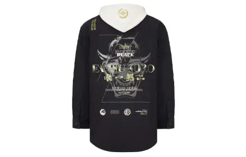 EVISU SS21 Denim Jacket Men's Black