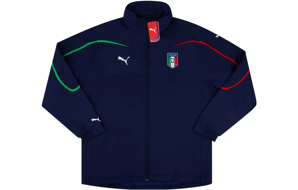PUMA Jackets Men's Blue Stand Collar Moderate Other