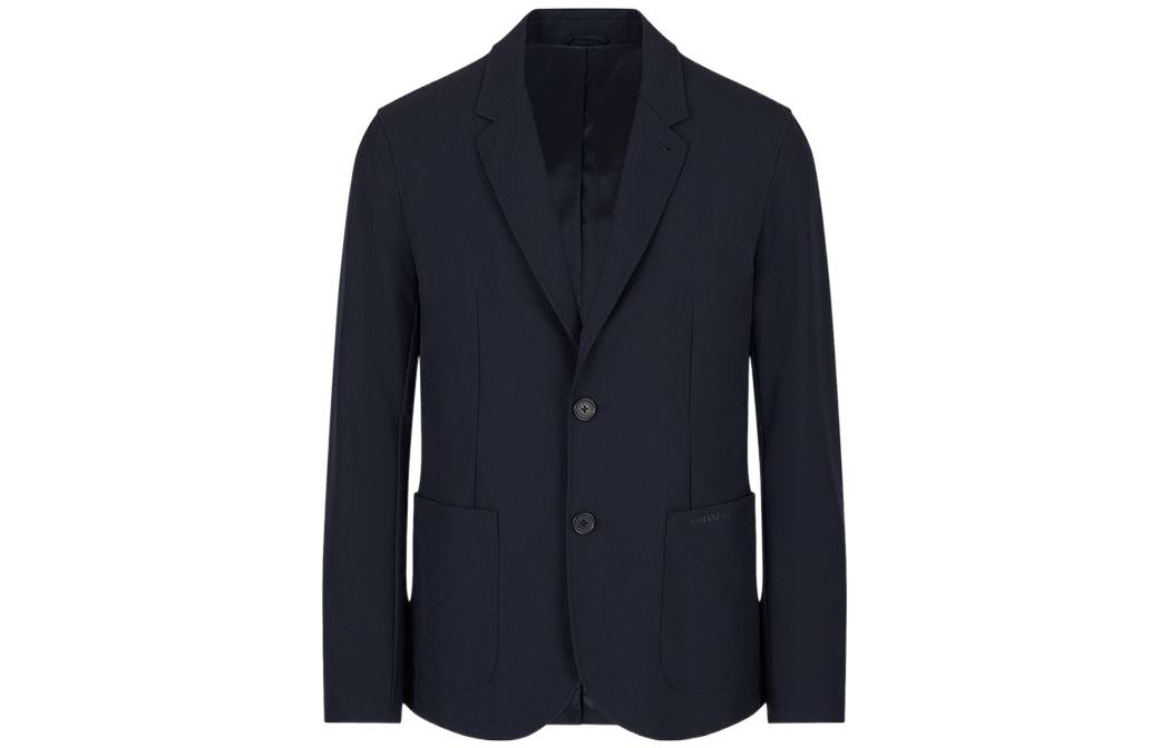 ARMANI EXCHANGEAE FW22 Business Suit Coat Men's Marine Blue