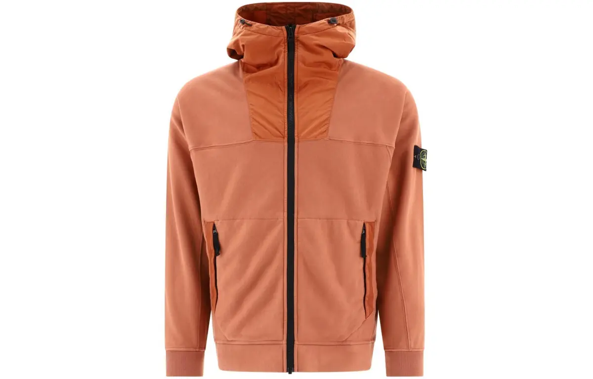 STONE ISLAND Jackets & Coats Men's Orange