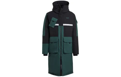 Adidas Originals Official Authentic Clover Down Jacket Men's Green