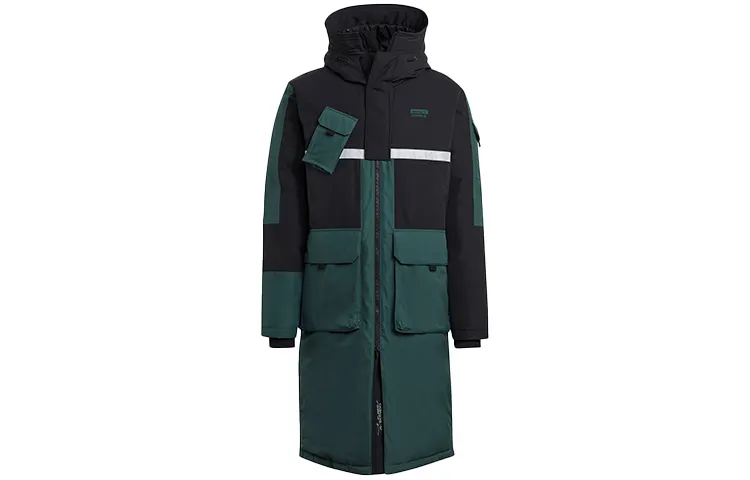 Adidas Originals Official Authentic Clover Down Jacket Men's Green