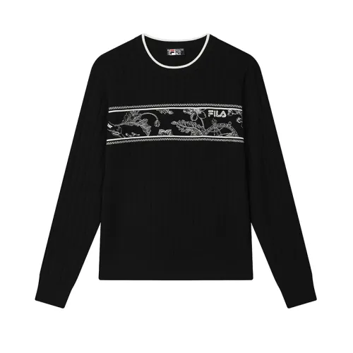 FILA Lifestyle Knitwear Unisex Jet Black