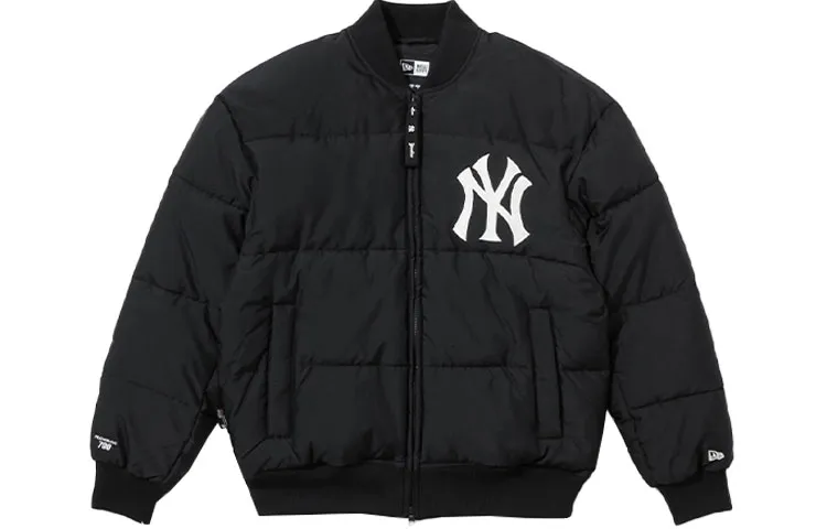 New Era x MLB Puffer Jacket Unisex Black