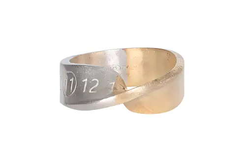 Maison Margiela Numbers-motif Twisted Ring