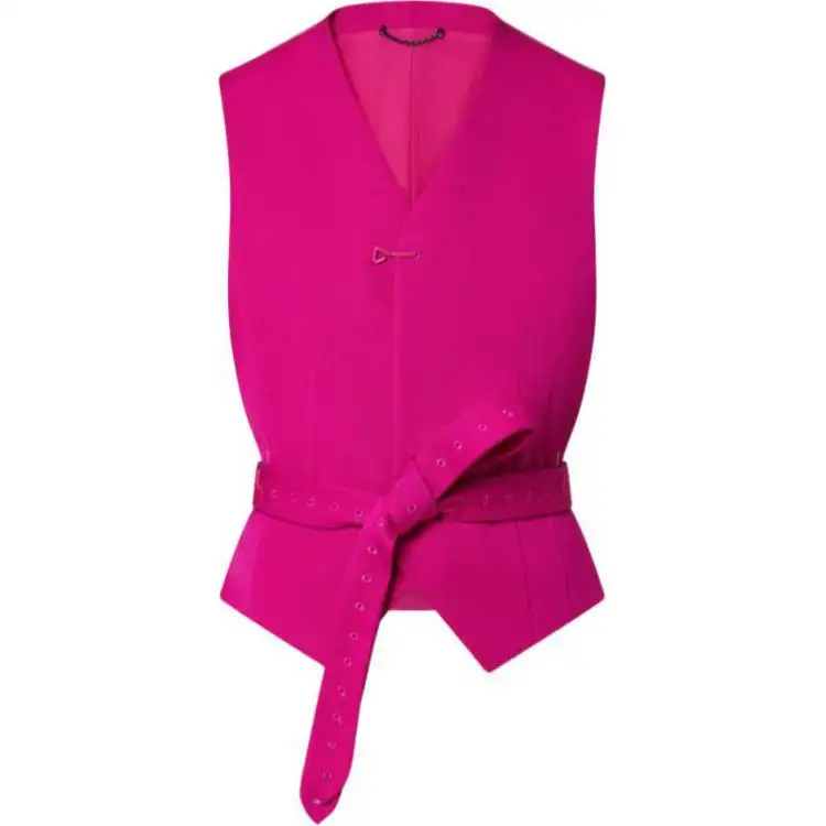 LOUIS VUITTON FW22 Vest Coat Men's Pink