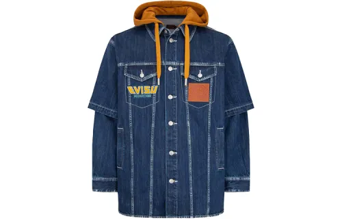 EVISU Denim Jacket Men's Denim Blue