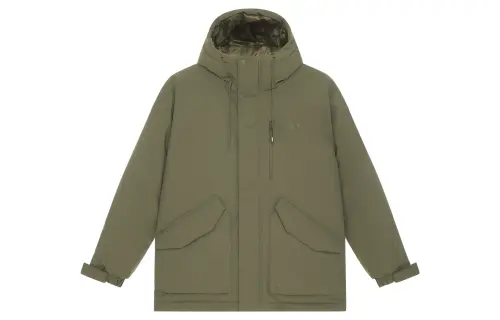 New Balance Sports Life Collection Parka Down Jacket Men's Army Green