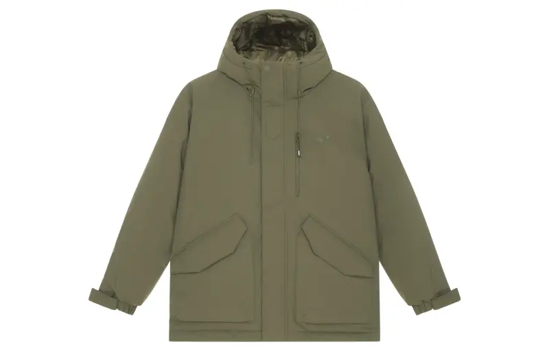New Balance Sports Life Collection Parka Down Jacket Men's Army Green